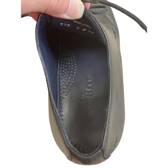 Cole Haan Mens Black Leather Lace-Up Oxford Dress Shoes Size 9M main image 11